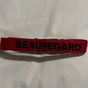 NWT Orvis Red “Beauregard” 20” Dog Collar